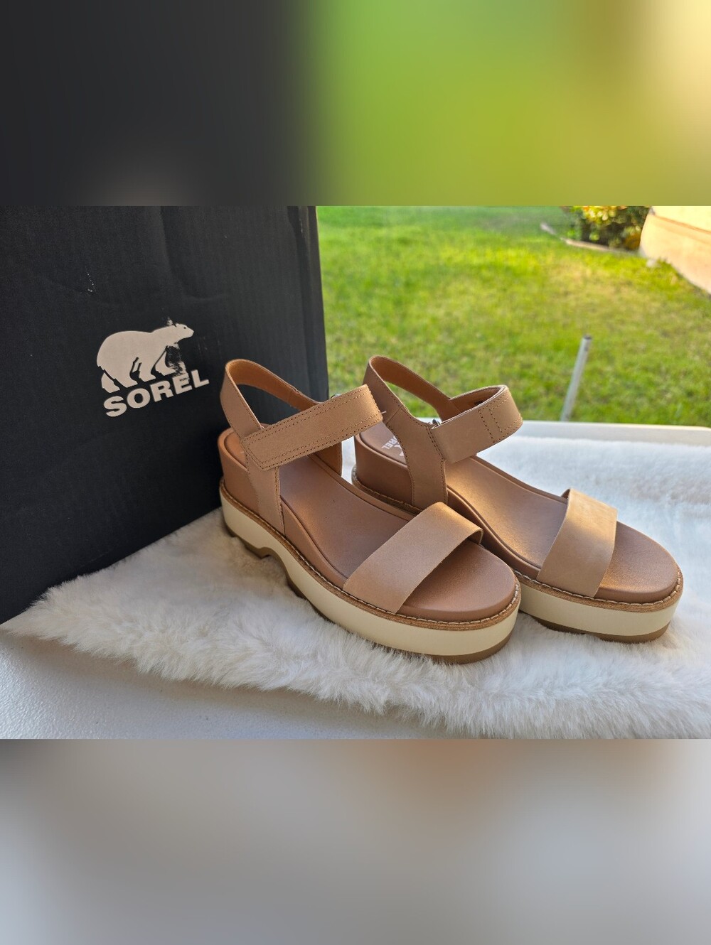 SorelWomen's Joanie IV Y-Strap Wedge Sandals, 6.5